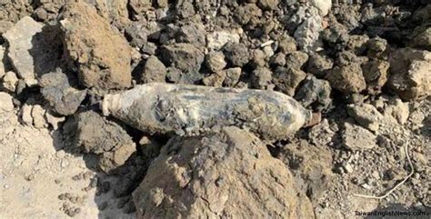 Unexploded Bomb Found At New Taipei City Construction Site Taiwan