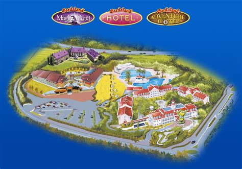 La Mappa Di Gardaland Gardaland Resort
