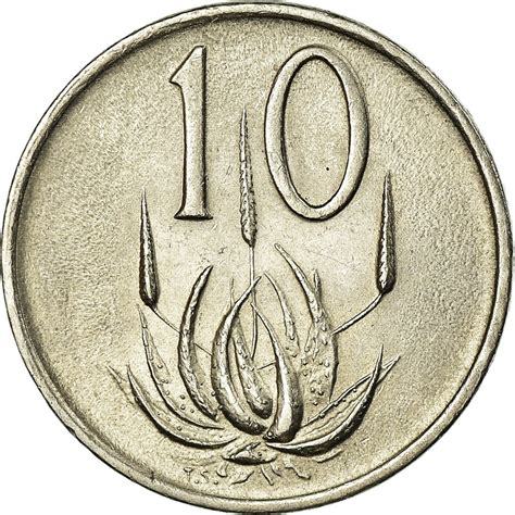 Ten Cents 1970 Coin From South Africa Online Coin Club