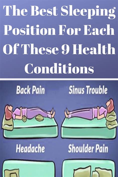 The Best Sleeping Position For Each Of These 9 Health Conditions