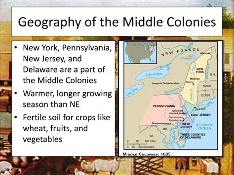 Ppt The Middle Colonies Powerpoint Presentation Free