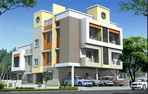 Residential Multi Storey Building Elevation Design Gharexpert
