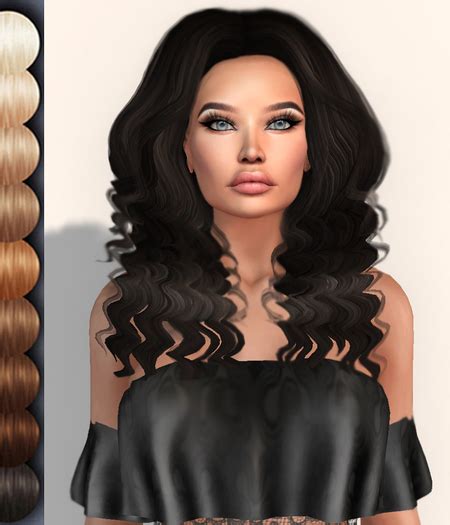 Second Life Marketplace Nocruel Nneka Mesh Hair Full Perm 200 Copies Only