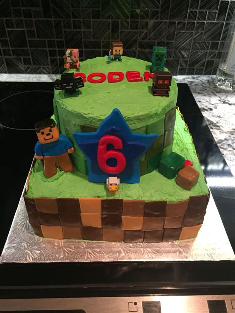 Mine Craft Cake Minecraft Cake Cake Cakes And More