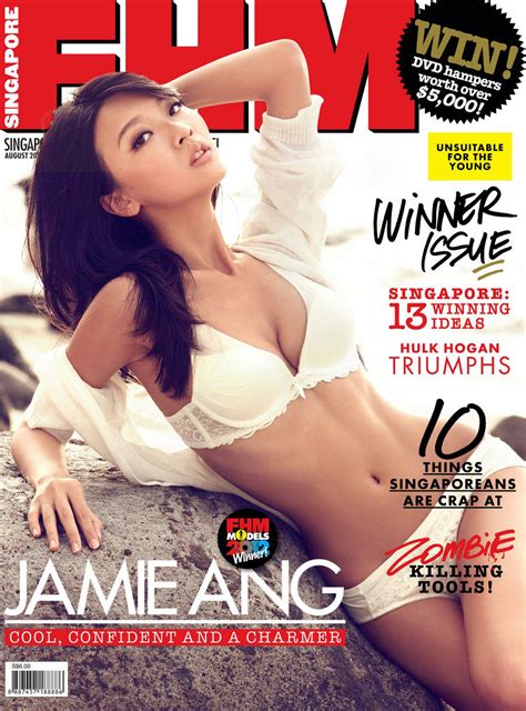 Sexy Adult Photo Video Singapore Fhm Models Winner Jamie Ang