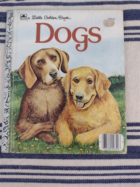 Little Golden Book Dogs 1983 By Jean Lewis Etsy