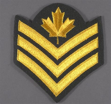 Insignia Rank Sergeant Canadian Armed Forces National Air And