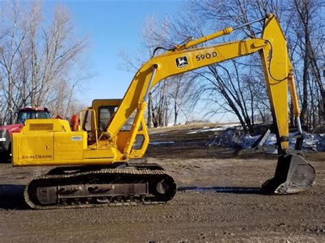 1991 John Deere 590d Excavator Bigiron Auctions