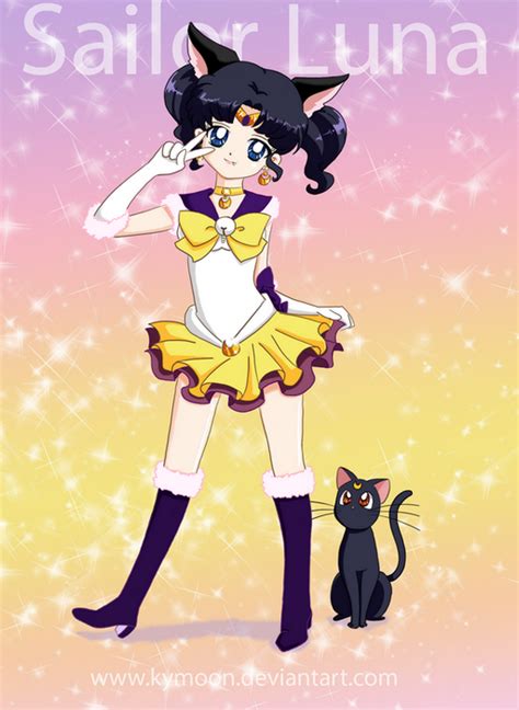 Sailor Luna By Kymoon On Deviantart Sailor Moon Wallpaper Sailor Moon Art Sailor Moon Fashion