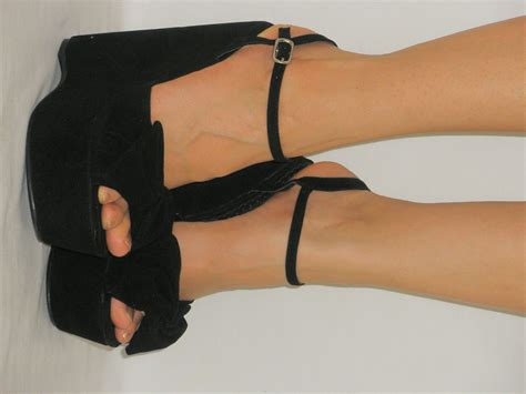 Sexy Sandals Soft Straps Sky High Chunky Platform Wedge Cute Bow Ebay