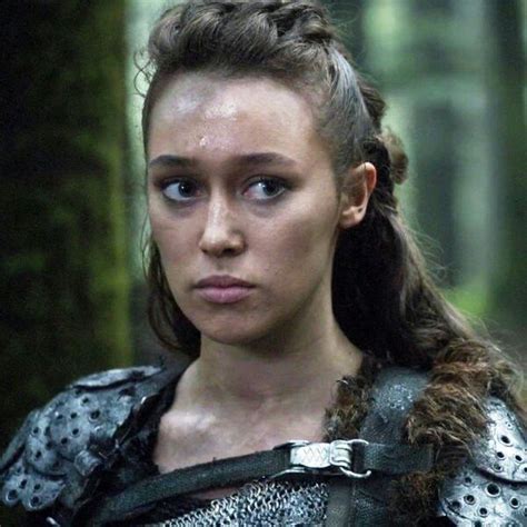 Alycia Debnam Carey As Lexa On The 100 Alycia Debnam Alycia Debnam