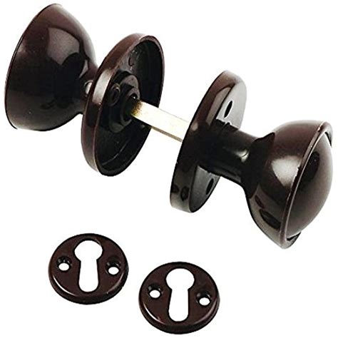 durable 60mm door knob set ideal for sheds gates and garages uk diy and tools
