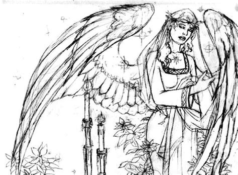 And you can freely use images for your personal blog! Pin by Amber Capezza on Angel coloring | Angel coloring pages, Sketches, Coloring pages