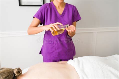 professional masseuse working at the spa stock image image of massage adult 236475669