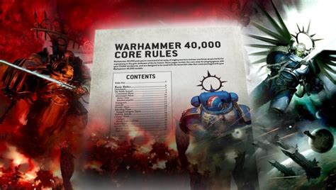 New Warhammer 40k Core Rules Available For Download Ontabletop Home