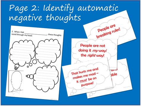 Cognitive Behavioral Therapy Worksheet Bundle By Teach Simple