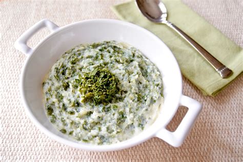 Paleo Mashed Cauliflower Kale Vegan Gluten Free — Tasting Page