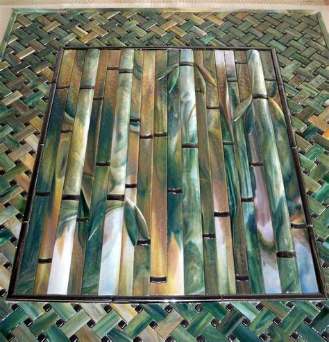 Bamboo Backsplashdesigner Glass Mosaics