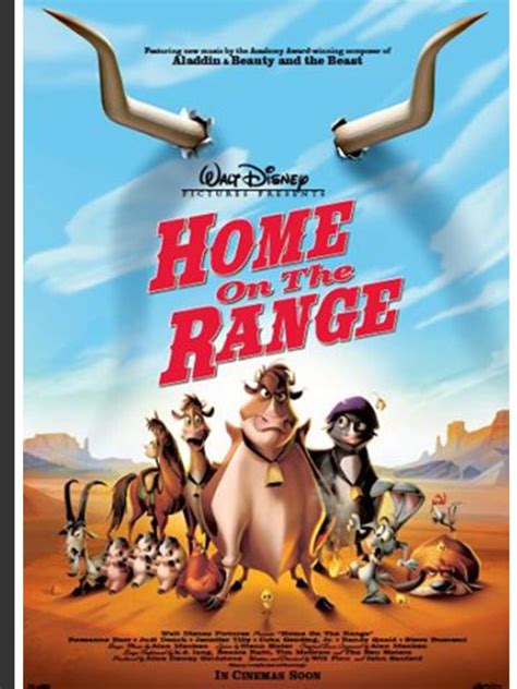Disney Movie Poster Home On The Range Animated Movie Posters
