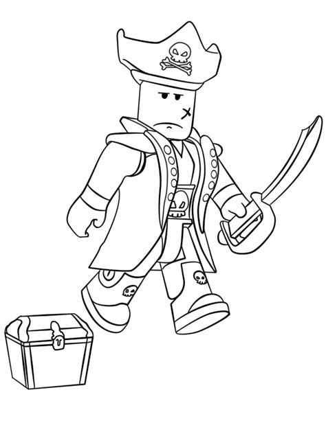 Welcome to barbie dream house. Roblox Pirate Coloring Page - Free Printable Coloring ...