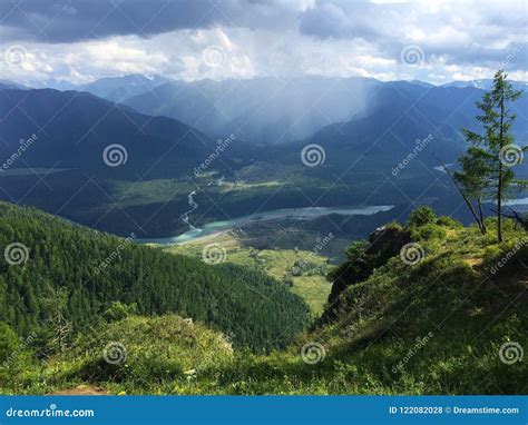 Russia Siberia Altai Krai Mountain Stock Photo Image Of Krai Lake