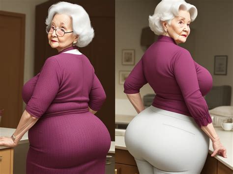 High Res Images Granny Showing Her Big Booty