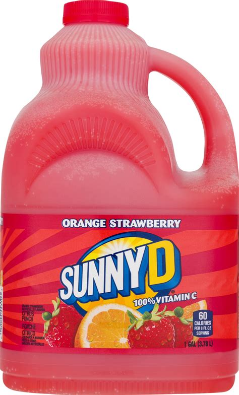 Sunny D Orange Strawberry 1 Gallon