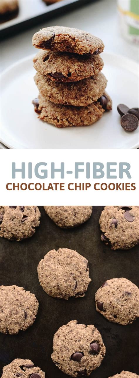 Spoon your cookie batter onto your baking sheet (making the cookies however big you want to make them). Trying to get more fiber in your diet? These Healthy High Fiber Cookies with chocolate chips are ...