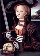 Il quadro, “Judith mit dem Haupt des Holofernes” - “Giuditta con la ...