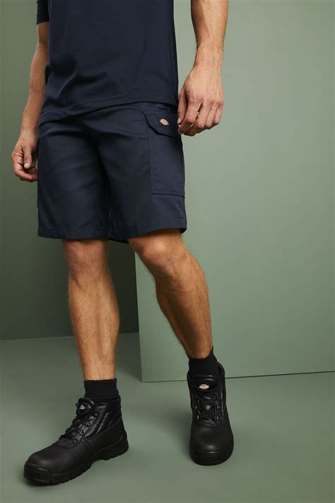 Dickies Mens Redhawk Cargo Short Navy Shop All Workwear From Simon