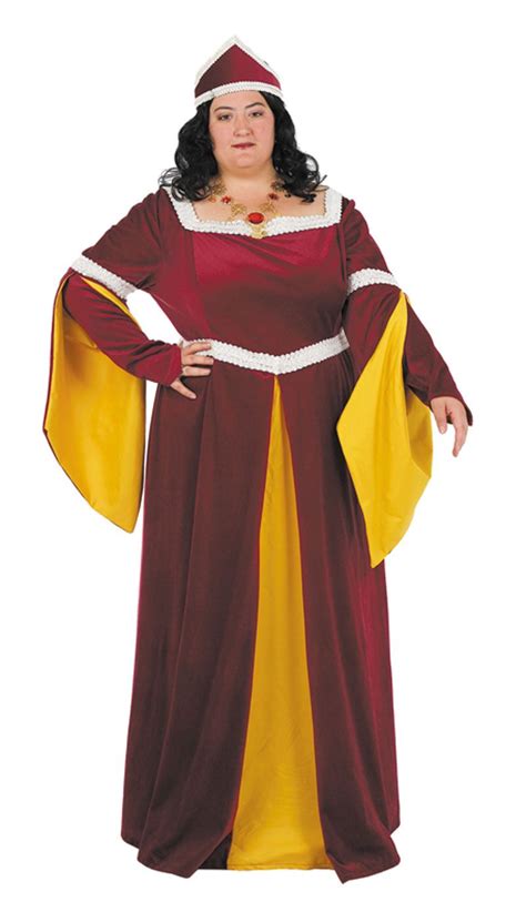 Tu tienda online de disfraces y accesorios para fiestas y eventos Disfraz medieval mujer talla XXL, Tienda Online de ...