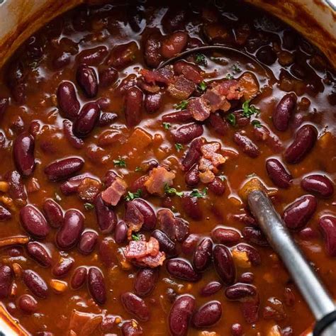 Homemade Baked Beans With Bacon Southern Recipe Cart