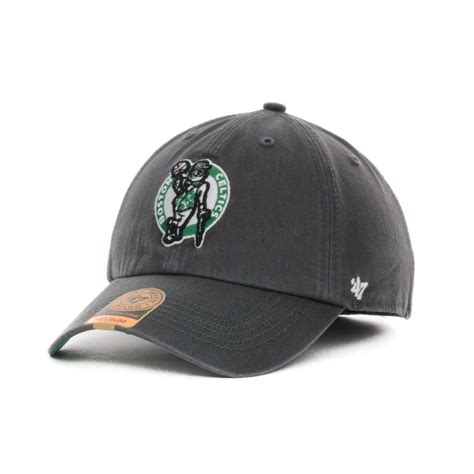 47 Brand Boston Celtics Franchise Cap In Gray For Men Lyst