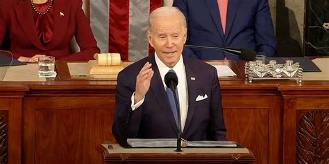 President Bidens Second State Of The Union Address Called On Congress