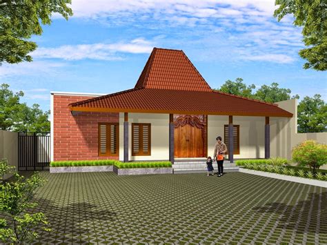 171 Wallpaper Rumah Jawa Myweb