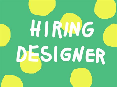 Hiring Designer In Charleston By Fuzzco On Dribbble