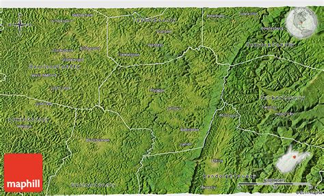Satellite 3d Map Of Barbour County