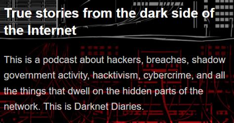 Darknet Diaries A Podcast Review By Smort Medium