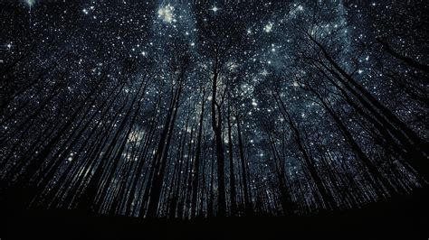 Wallpaper Pemandangan Malam Galaksi Ruang Bintang Alam Semesta