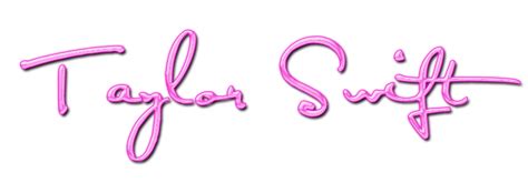 Taylor Swift Signature Png By Cutebear08 On Deviantart