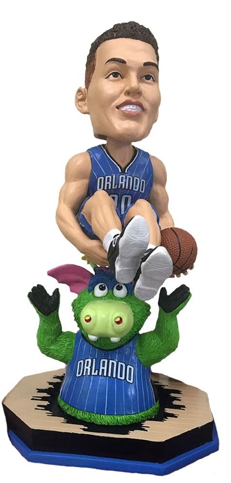 See more ideas about orlando magic, orlando, orlando magic basketball. Aaron Gordon (Orlando Magic) Stuff the Magic Dragon Mascot Bust Base 2016 NBA Slam Dunk Contest ...