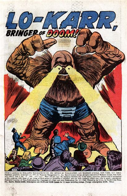 12 Awesome Jack Kirby Monsters With Ridiculous Names Jack Kirby