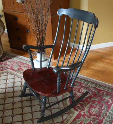 How To Chalk Paint A Rocking Chair View Painting