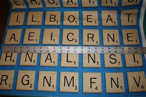 Scrabble Letter Tiles By Quilting Treasures Sale
