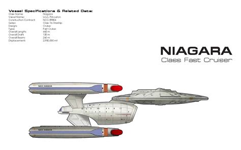 Niagara Class Fast Cruiser Star Trek Ships