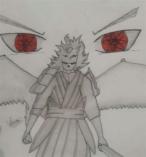 Sasuke Drawing With Susanoo See More Ideas About Naruto Shippuden