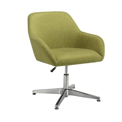 Swivel design for convenient chatting. Fabric Swivel Chair - Low Back - Office Furniture EZ