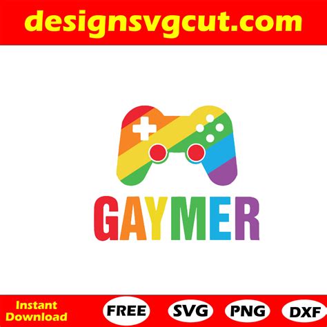 Gaymer Lgbt Gamer Svg Gaymer Svg Lgbt Pride Svg Gay Pride Svg