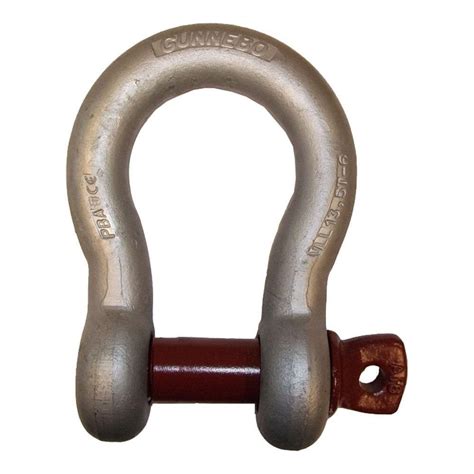 Gunnebo Lifting Bow Shackle No 854 With Type A Screw Pin Rsis