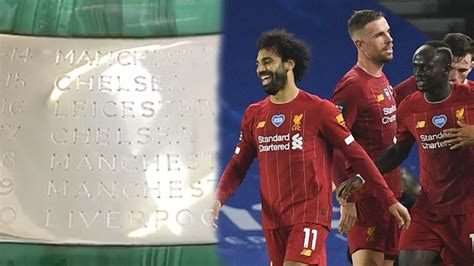 หงส์แดง ลิเวอร์พูล เตรียมเปิดบ้านรับการมาเยือนของ สิงโตน้ำเงินคราม เชลซี ในศึกพรีเมียร์ลีก อังกฤษ คืนนี้ (4 มี.ค. สุดฟิน! พรีเมียร์ลีก สลักชื่อ ลิเวอร์พูล บนถ้วยแชมป์แล้ว ...